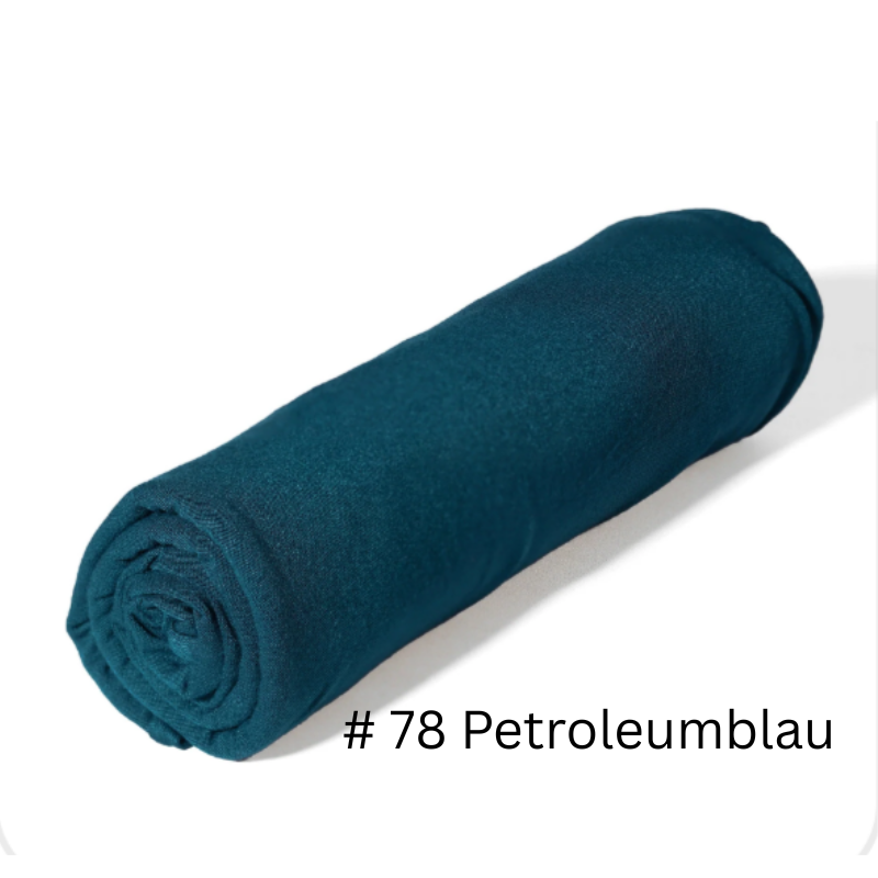 Premium Viskose Hijab aus Bambus & Baumwoll-Linter   60 x 170 cm 177 g