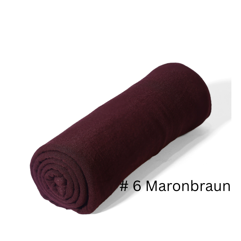 Premium Viskose Hijab aus Bambus & Baumwoll-Linter   60 x 170 cm 177 g