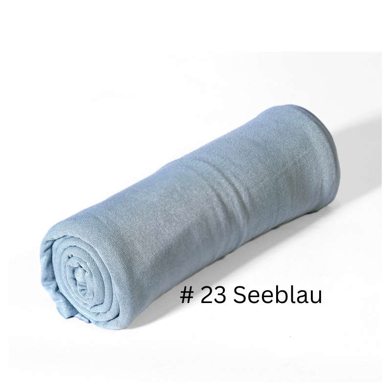 Premium Viskose Hijab aus Bambus & Baumwoll-Linter   60 x 170 cm 177 g