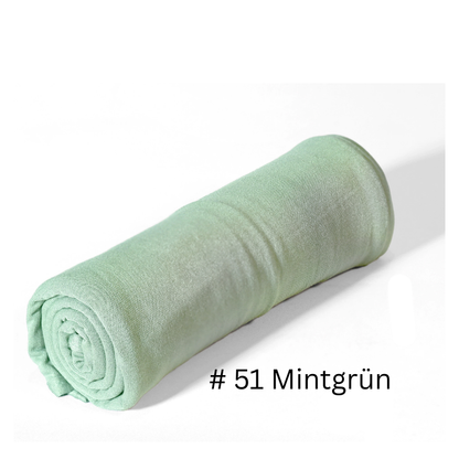 Premium Viskose Hijab aus Bambus & Baumwoll-Linter   60 x 170 cm 177 g