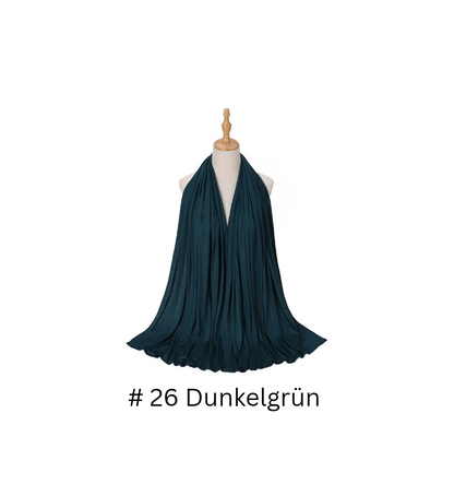 Premium Hijab aus merzerisierter Baumwolle 75 cm x 175 cm - 250 g