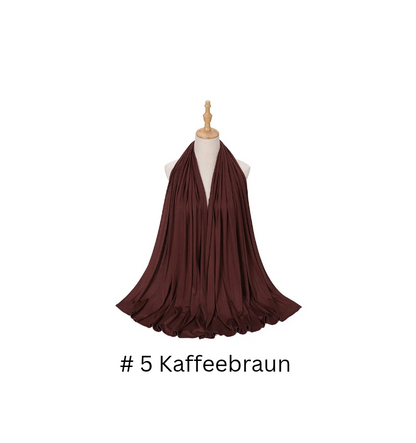 Premium Hijab aus merzerisierter Baumwolle 75 cm x 175 cm - 250 g