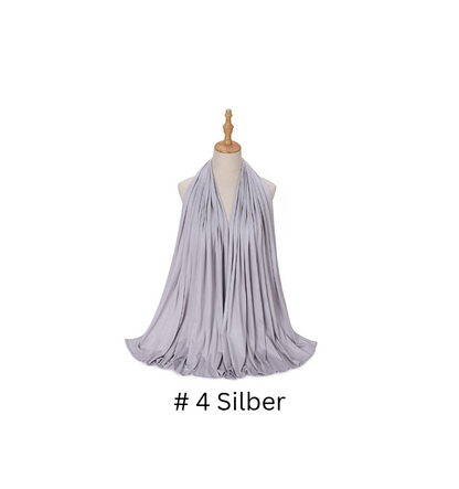 Premium Hijab aus merzerisierter Baumwolle 75 cm x 175 cm - 250 g