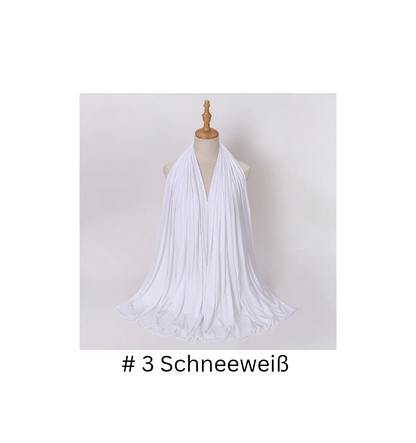 Premium Hijab aus merzerisierter Baumwolle 75 cm x 175 cm - 250 g