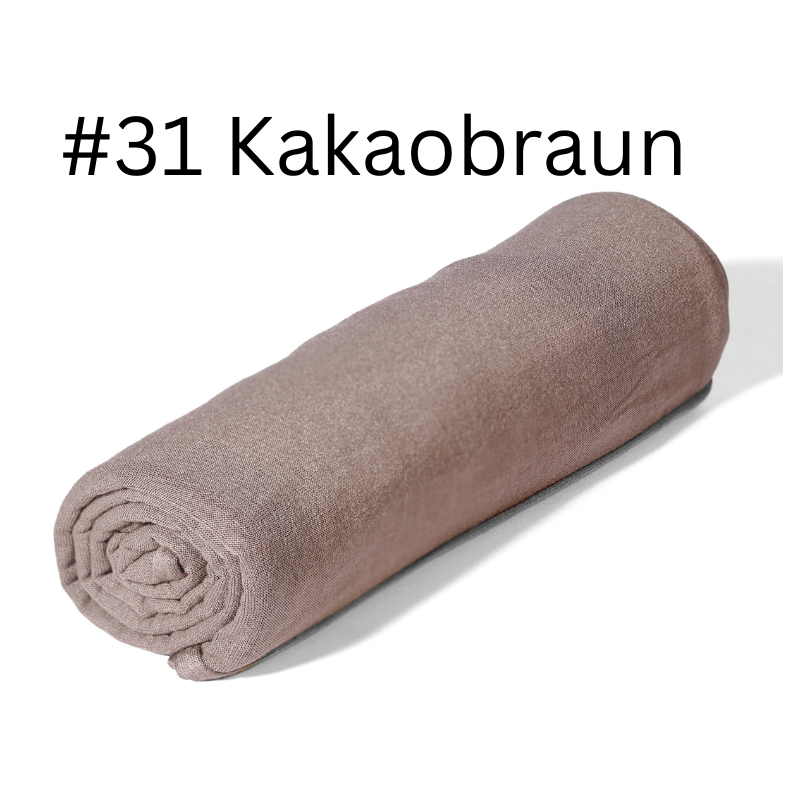 Premium Viskose Hijab aus Bambus & Baumwoll-Linter   60 x 170 cm 177 g
