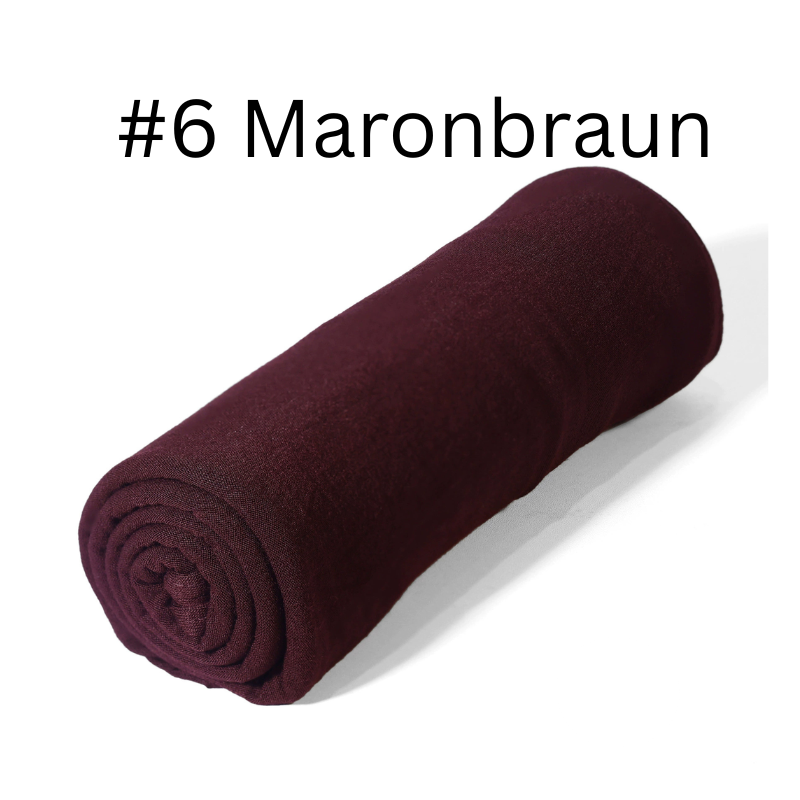 Premium Viskose Hijab aus Bambus & Baumwoll-Linter   60 x 170 cm 177 g