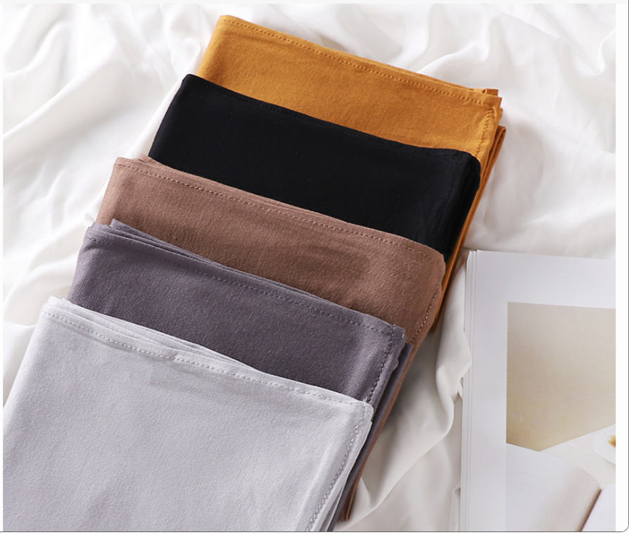 Premium Hijab aus merzerisierter Baumwolle 75 cm x 175 cm - 250 g